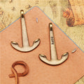 40×26mm Alloy Anchor HOPE Charm Pendant Nautical Sailor Style