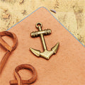 28x20mm Alloy Anchor Charm Pendant for DIY Jewelry