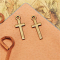 30x11mm Vintage Alloy Cross Charm Pendant