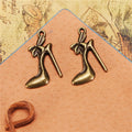 30x20mm High Heel Shoe Alloy Charm Pendant