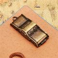 Vintage 3D Car Alloy Charm Pendant 38x15mm