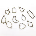 Metallic Pendant Frame Metal Charms with 8 Listed Options view 8