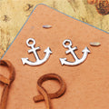 Mini Anchor Metal Charms in Gold, Bronze and Silver Tone Finishes view 4