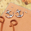 Love Bar Anchor Metal Charm in 3 Decorative Finishes view 4