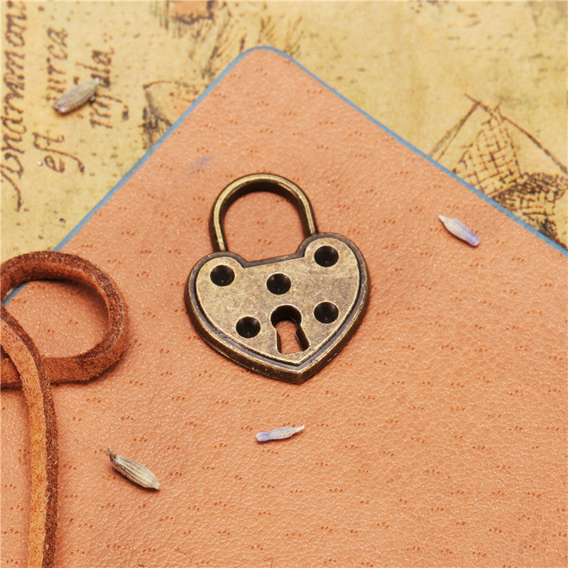 24x19mm Alloy Lock Charm Pendant Rhinestone Setting