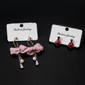 White Fashion Jewelry Earring Display Cards Two Styles view 2