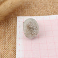 Large Oval Druzy Crystal Adjustable Rings in Three Colors view 2