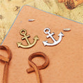 DIY Vintage Alloy Anchor Charm Pendant 17x16mm