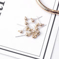 Gold Tone Ball Cup Earring Post DIY Jewelry Findings view 4
