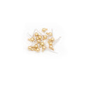 Gold Tone Ball Cup Earring Post DIY Jewelry Findings view 5