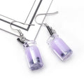 Seven Color Mini Bubble Tea Cup Dangle Hook Earrings view 4