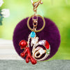 Deep-Purple Fu-Pompom