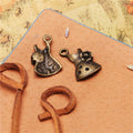 20x12mm Alloy Ballet Dress Charm Pendant