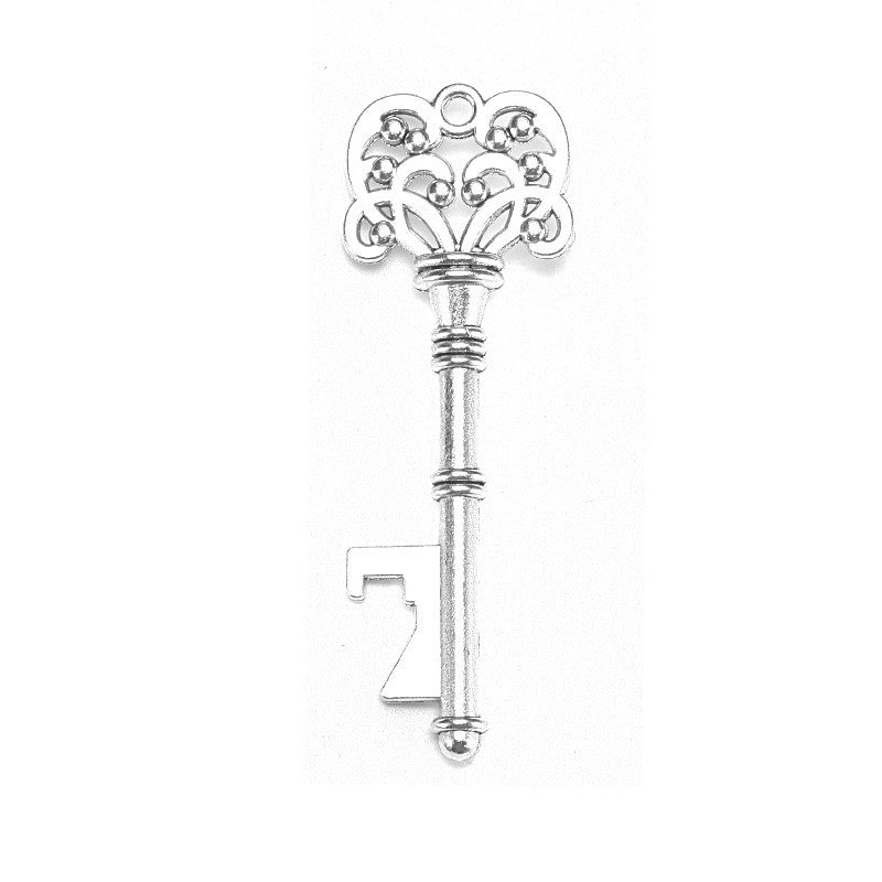 Alloy Key Bottle Opener Keychain Pendant