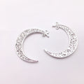 Gold-Tone Moon Metal Charms with 12 Listed Options view 8