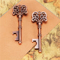 Ornate Key Shaped Metal Bottle Opener in Six Finishes view 3