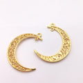 Gold-Tone Moon Metal Charms with 12 Listed Options view 11