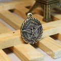 31x25mm Alloy Eagle Badge Charm Pendant