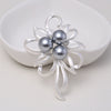 Silver Ribbon Flower
