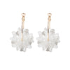 White Flower Hoops