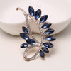 Blue Open Leaf