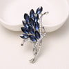 Blue Curved Leaf