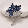 Blue Floral Curl