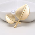 Matte Gold and Silver Tone Brooch Collection with 34 Designs view 4