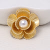 Gold Ribbon Flower