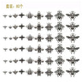 Silver-Tone Bee Metal Charms for Jewelry and Craft Projects view 5