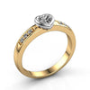 Gold Heart Size 8