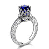 Blue Crown Size 7