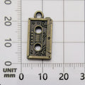 Antique Zinc Alloy Guitar Music Note Instrument Charm Pendants for DIY Jewelry Making