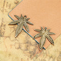 39x33mm Alloy Maple Leaf Charm Pendant