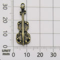 Metallic Musical Instrument and Guitar Metal Charms with 19 Listed Options view 12