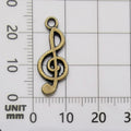 Metallic Musical Instrument and Guitar Metal Charms with 19 Listed Options view 9