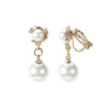Gold Pearl Clips