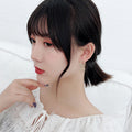 Clear Look Fish Tail Mirror Frame Statement Stud Earrings view 4