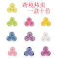 Multicolor Bead Glossy Beads for Jewelry and Craft Projects view 2