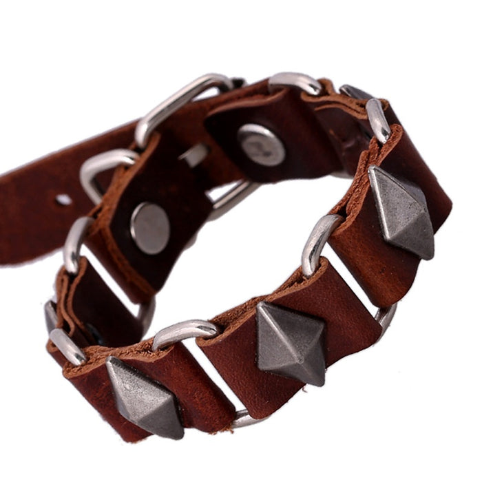 Direct First Layer Cowhide Leather Bracelet European American Fashion Jewelry