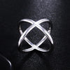 Silver Crossing Size 9