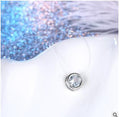 Invisible Cord Crystal and Bead Pendant Necklaces in Nineteen Designs view 8