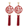Red Fu Tassels