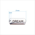 Metallic Alphabet Letter Metal Charms with 23 Listed Options view 5