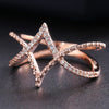 Rose Gold Star Size 7