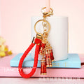 Braided Longevity and Wealth Deity Keychains in Seven Designs view 6