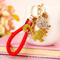 Braided Mouse Wrist Strap Keychains in Seven Pictured Designs view 7