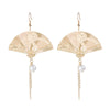 Gold Folding Fans