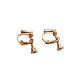 Gold Silver Screw Back Ear Clip Converters Stud Posts view 5