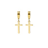 Gold Cross Huggies